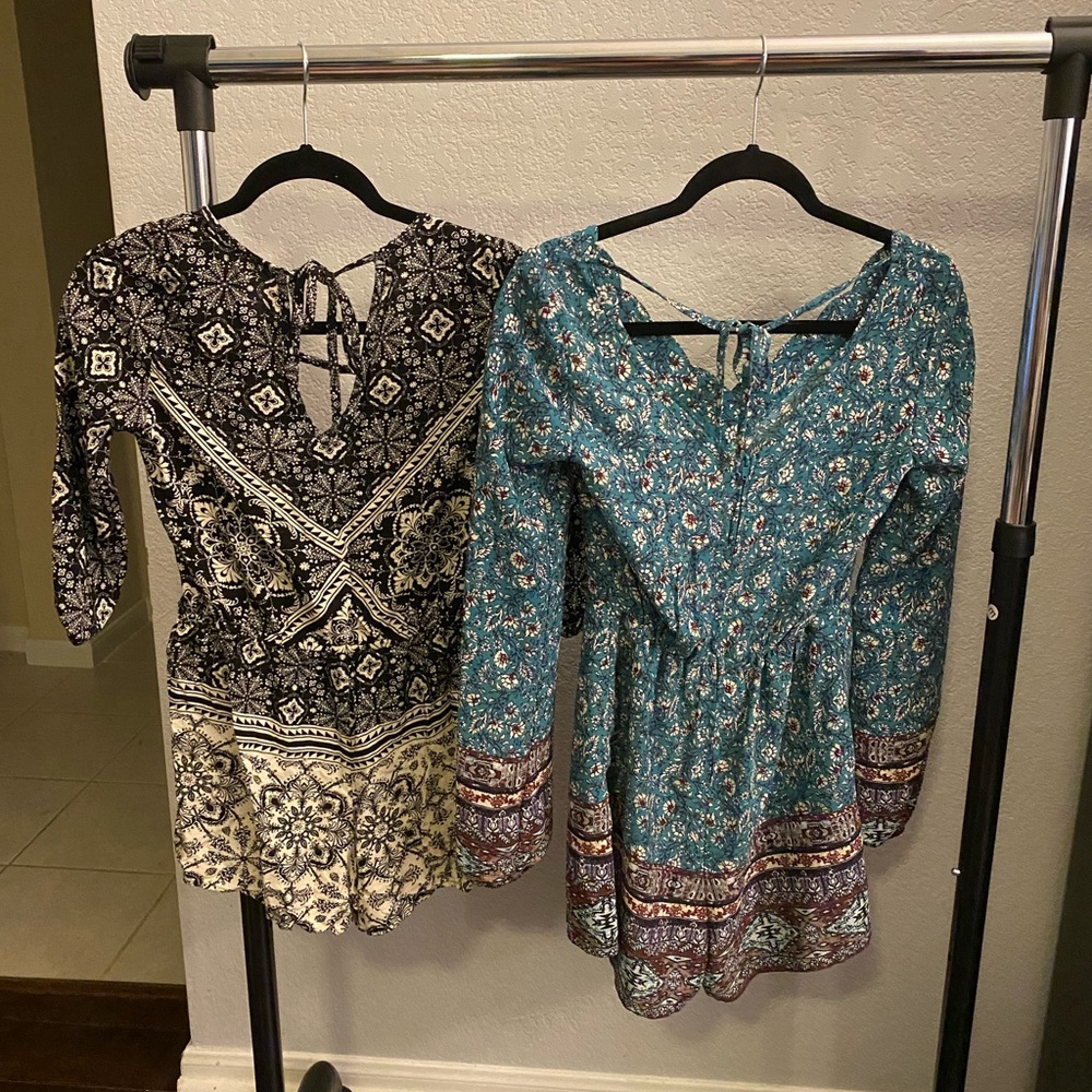 2 Rompers - Picture 2 of 2
